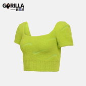 耐克正品 2025女士日常方领套头短款 透气运动短袖 Nike HV2771 389