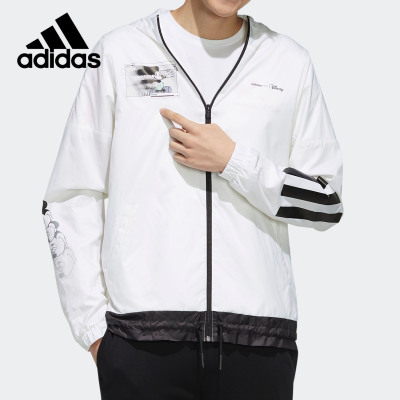 阿迪达斯男士连帽夹克外套