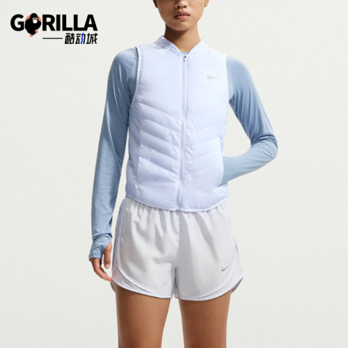 Nike耐克正品Tempo女子跑步保暖轻便舒适背心IF1244-568