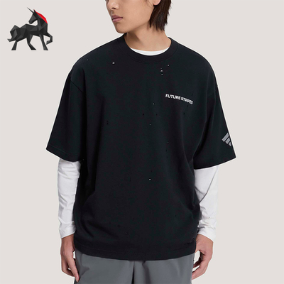 Adidas/阿迪达斯正品2026男士日常休闲经典宽松耐穿针织T恤KS0007
