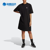 运动短袖 三叶草女子新款 连衣裙IB7318 阿迪达斯正品 Adidas