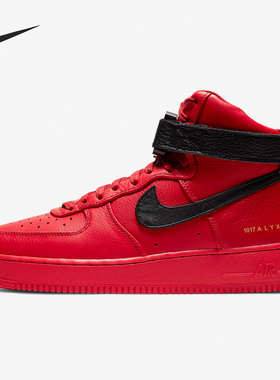 Nike/耐克官方正品Air Force 1男女运动轻便高帮板鞋CQ4018-002