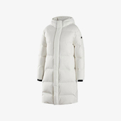 女士梭织长款 运动休闲新款 保暖连帽羽绒服 斯凯奇正品 Skechers