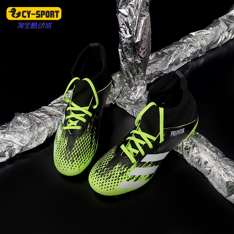 Adidas/阿迪达斯正品猎鹰PREDATOR 20.3 MG大童训练足球鞋EH3030