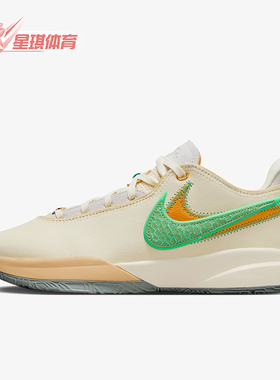 Nike/耐克正品LeBron 20 FAMU APB男士刺绣篮球鞋FN8263-100