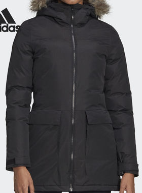 Adidas正品女子休闲bq8687棉服