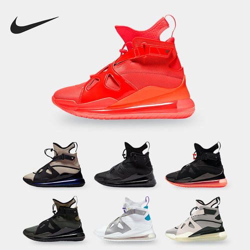 耐克气垫减震女子透气高帮跑步鞋