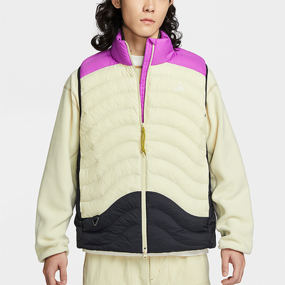 Nike/耐克正品2025秋季款男士休闲保暖立领拼接马甲HV0606-551