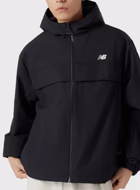 New Balance/NB正品2025新款男子宽松透气夹克外套AMJ41300-BK