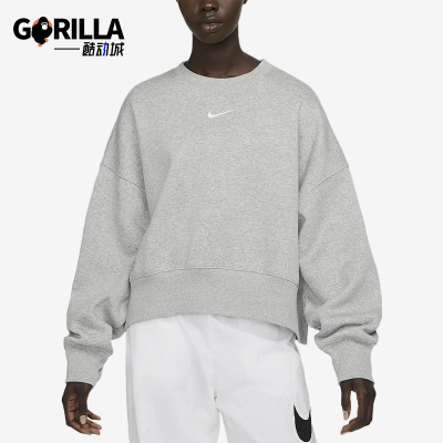 Nike/耐克正品2026女士加绒休闲运动经典卫衣套头衫DQ5762-063