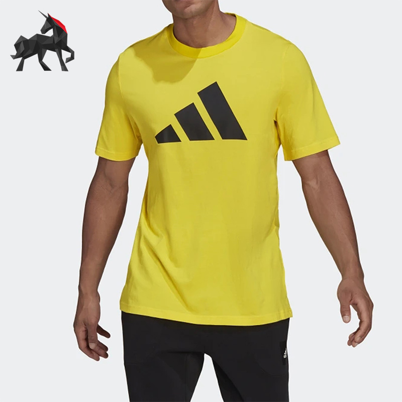 Adidas/阿迪达斯正品夏季男子舒适运动休闲短袖上衣GP950