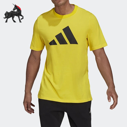 Adidas/阿迪达斯正品夏季男子舒适运动休闲短袖上衣GP950
