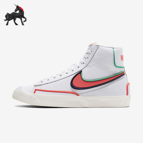 Nike/耐克正品冬季款女士休闲高帮系带耐磨运动板鞋DC1746-103