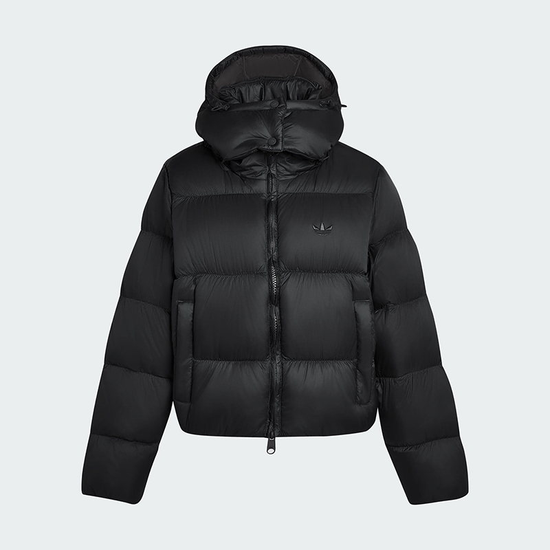 Adidas/阿迪达斯正品三叶草女士休闲简约经典保暖羽绒服KG4905