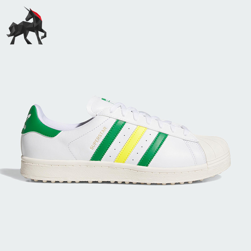 Adidas/阿迪达斯正品三叶草男女同款低帮高尔夫球鞋IH8533