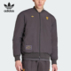 保暖双面穿立领棉服JN2831 三叶草男士 Adidas 阿迪达斯正品