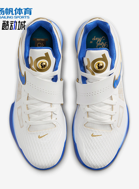 Nike/耐克正品Zoom KD男士缓震运动经典魔术贴篮球鞋IB3546-100