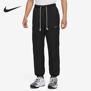 Nike/耐克官方正品舒适男士束脚加绒运动户外梭织长裤DA6737-010