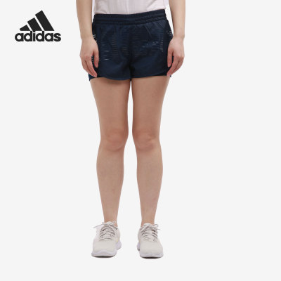 Adidas/阿迪达斯正品女子跑步训练健身排汗透气运动短裤 BK5146