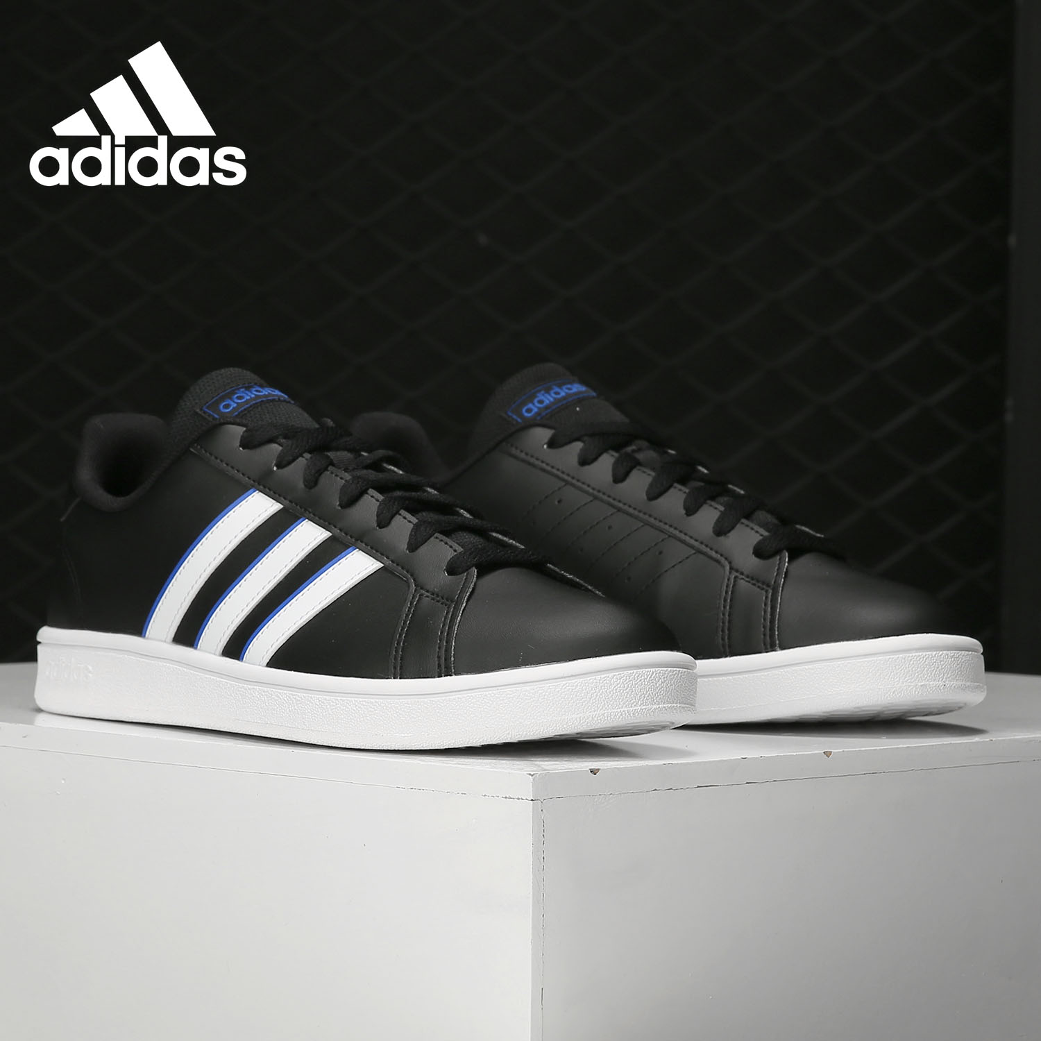 Adidas/阿迪达斯正品GRAND COURT BASE 男女休闲运动网球鞋EG5942