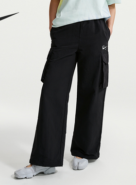 Nike/耐克正品Sportswear 女士中腰防晒拒水工装长裤IR7567-010