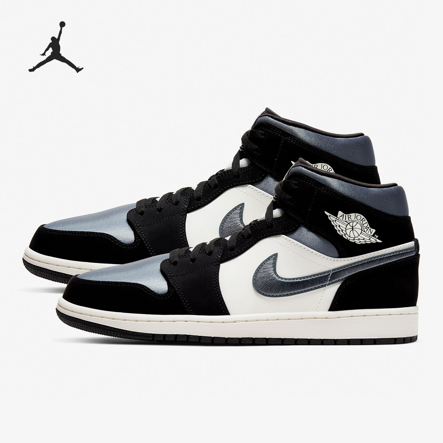 Nike/耐克官方正品AIR JORDAN1 MID AJ1男子中帮篮球鞋852542-011,运动鞋new,篮球鞋,淘宝优惠券,粉丝福利购,淘宝优惠卷