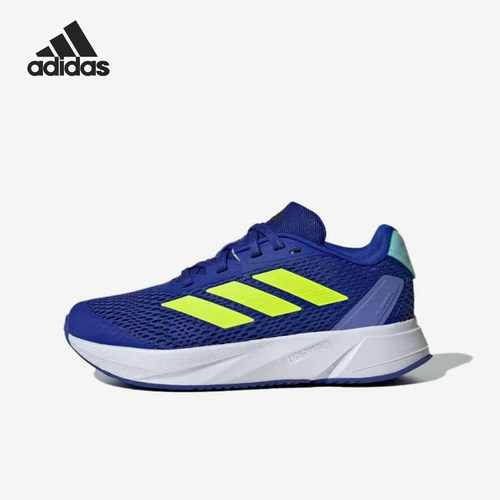 Adidas/阿迪达斯正品DURAMOSL儿童蓝黄色经典网面鞋跑步鞋ID9128