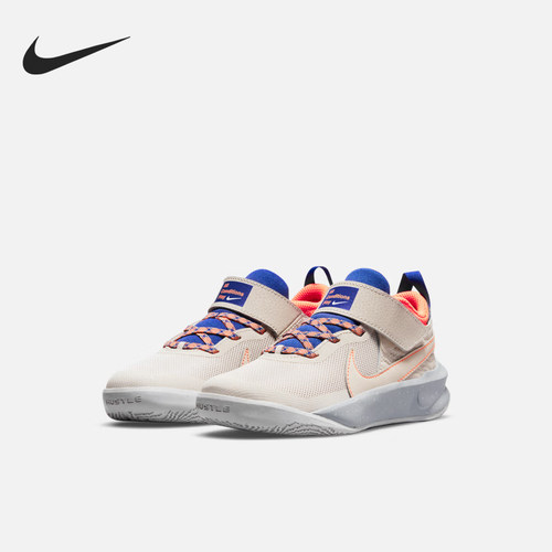 Nike/耐克正品Team Hustle D 10 SE小童耐磨篮球鞋DD1882-001