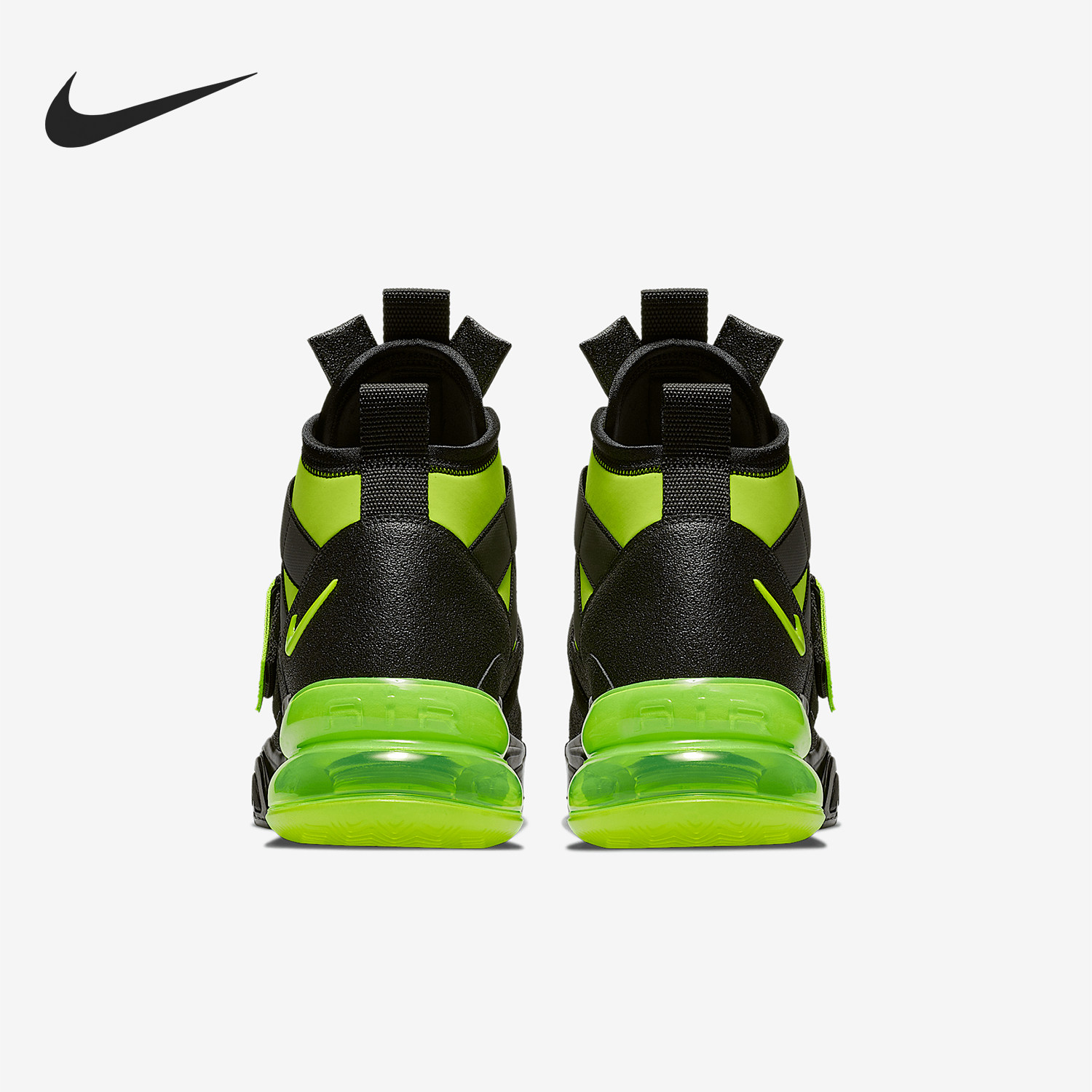 Nike/耐克正品新款男士高帮时尚气垫厚底跑步鞋AQ0572-001