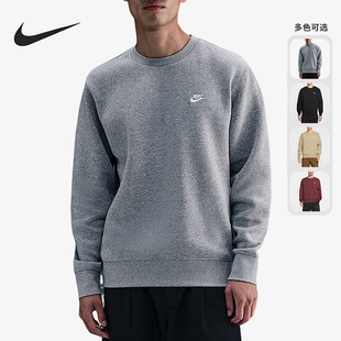 耐克正品 日常圆领套头刺绣卫衣FN3887 2025秋季 男士 297 款 Nike