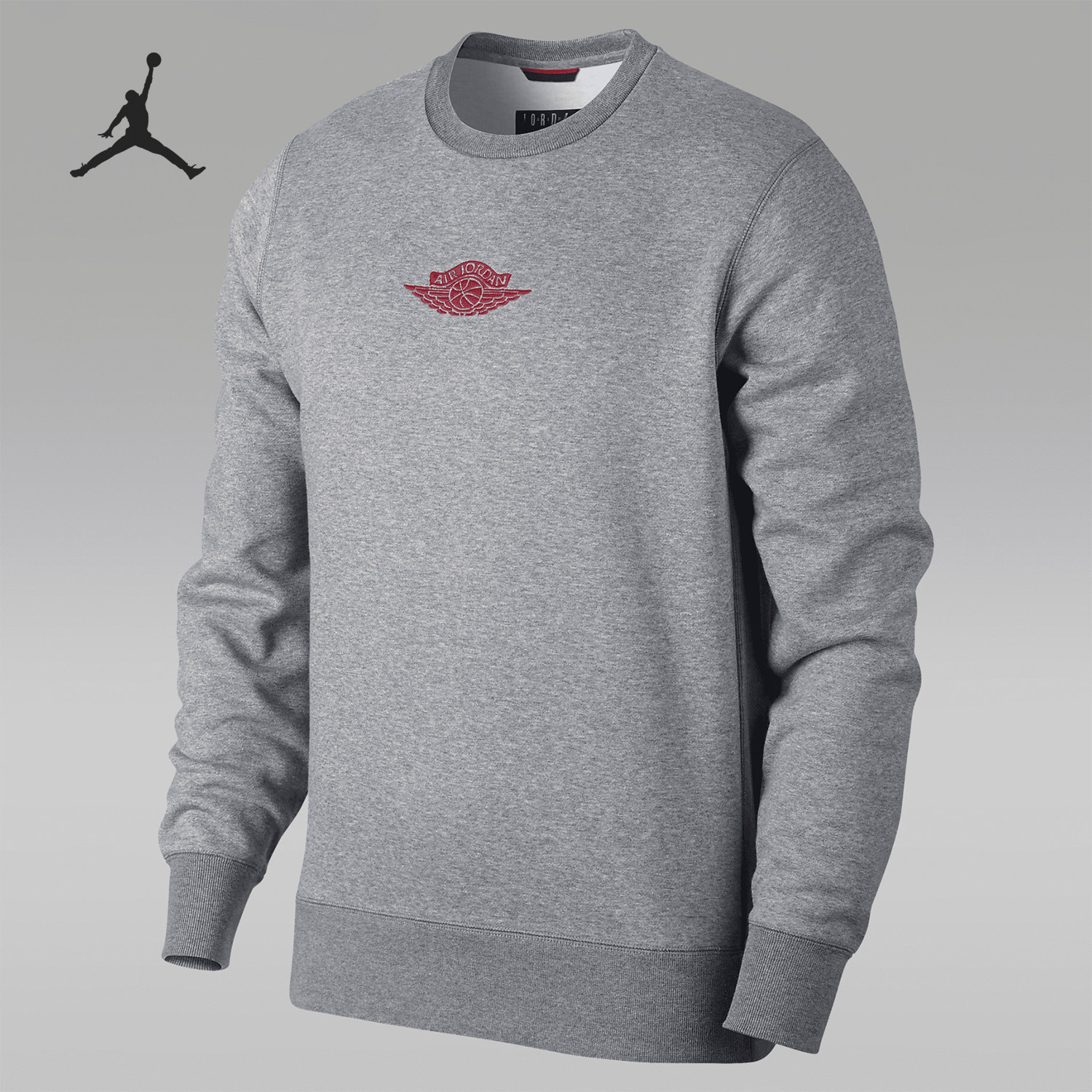 Nike/耐克正品男款春季新款圆领长袖运动休闲卫衣套头衫 883985