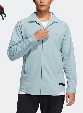 Adidas/阿迪达斯正品春季高尔夫男子休闲运动夹克 H64638