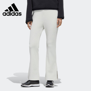 女子喇叭口休闲运动长裤 Adidas 新款 2020春季 FT1742 阿迪达斯正品