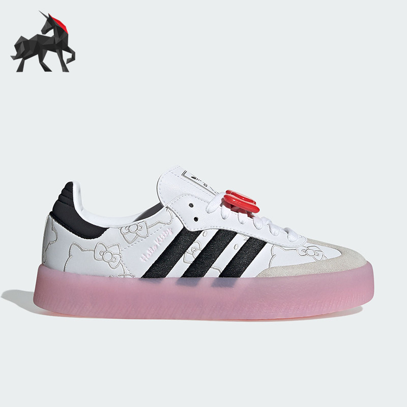 阿迪达斯女士经典时尚运动板鞋