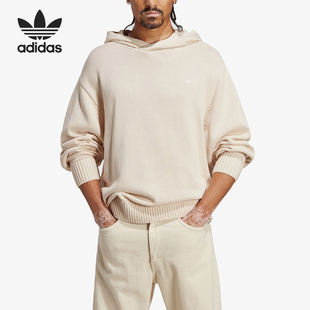 Adidas/阿迪达斯正品三叶草男士针织透气运动休闲卫衣HR2977