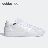 阿迪达斯正品 NEO Grand Adidas Court女子运动轻便板鞋 GY9869