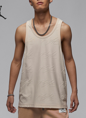 Nike/耐克正品JORDAN男士新款圆领宽松无袖背心FN4640-203