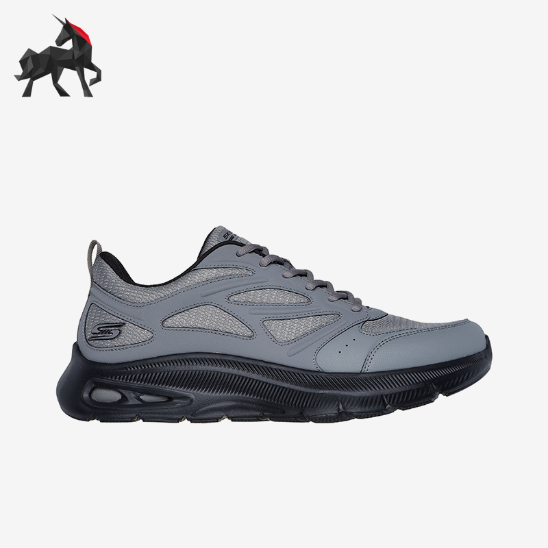 斯凯奇男士厚底耐磨运动休闲鞋