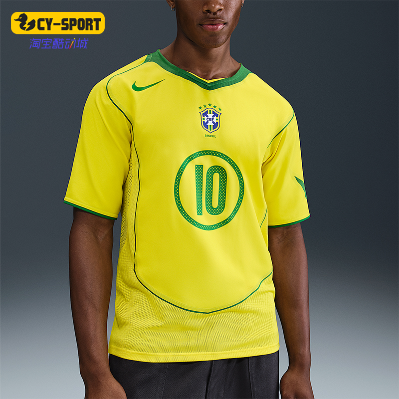 Nike/耐克正品2025夏季款男士复古足球透气运动短袖IF2941-731