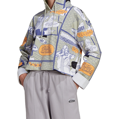Adidas/阿迪达斯女子连帽卫衣