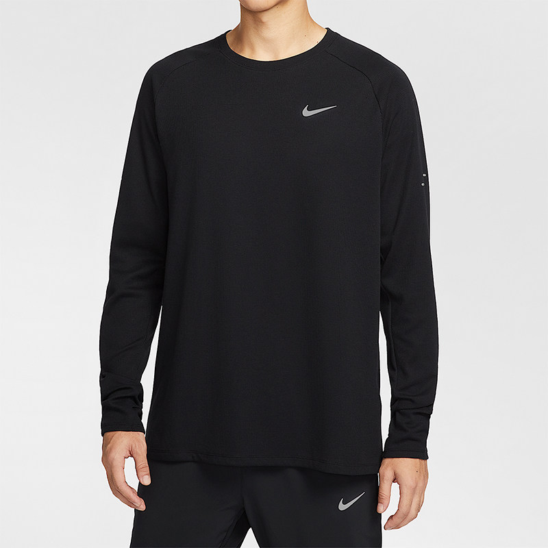 Nike/耐克正品Stride Dri-FIT男士运动华夫格针织T恤HV2706-010