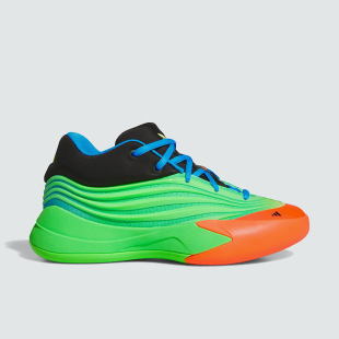 阿迪达斯正品 GS女子大童耐磨缓震篮球鞋 DAME JP8635 Adidas