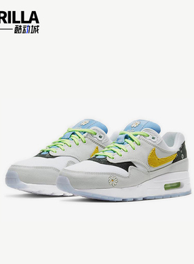 Nike/耐克正品Air Max 1 GS女子大童耐磨气垫跑步鞋CW5861-100