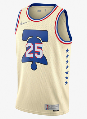 Nike/耐克正品夏季新款男士篮球印花透气训练球衣CN9964-211