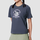 Columbia T恤AR2267466 女士复古印花短袖 哥伦比亚正品 新款