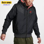 BV4343 中国年限定男子休闲棉服连帽夹克外套 010 耐克正品 Nike