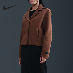 翻领夹克外套HV2452 春秋女士针织简约时尚 265 耐克官方正品 Nike