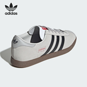 Adidas JR6342 薄底麂皮运动板鞋 阿迪达斯正品 三叶草男女经典