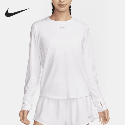 耐克女士经典吸湿排汗长袖T恤