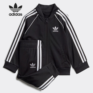 阿迪达斯正品 GD2625 三叶草春秋婴童装 运动套装 GD2631 经典 Adidas